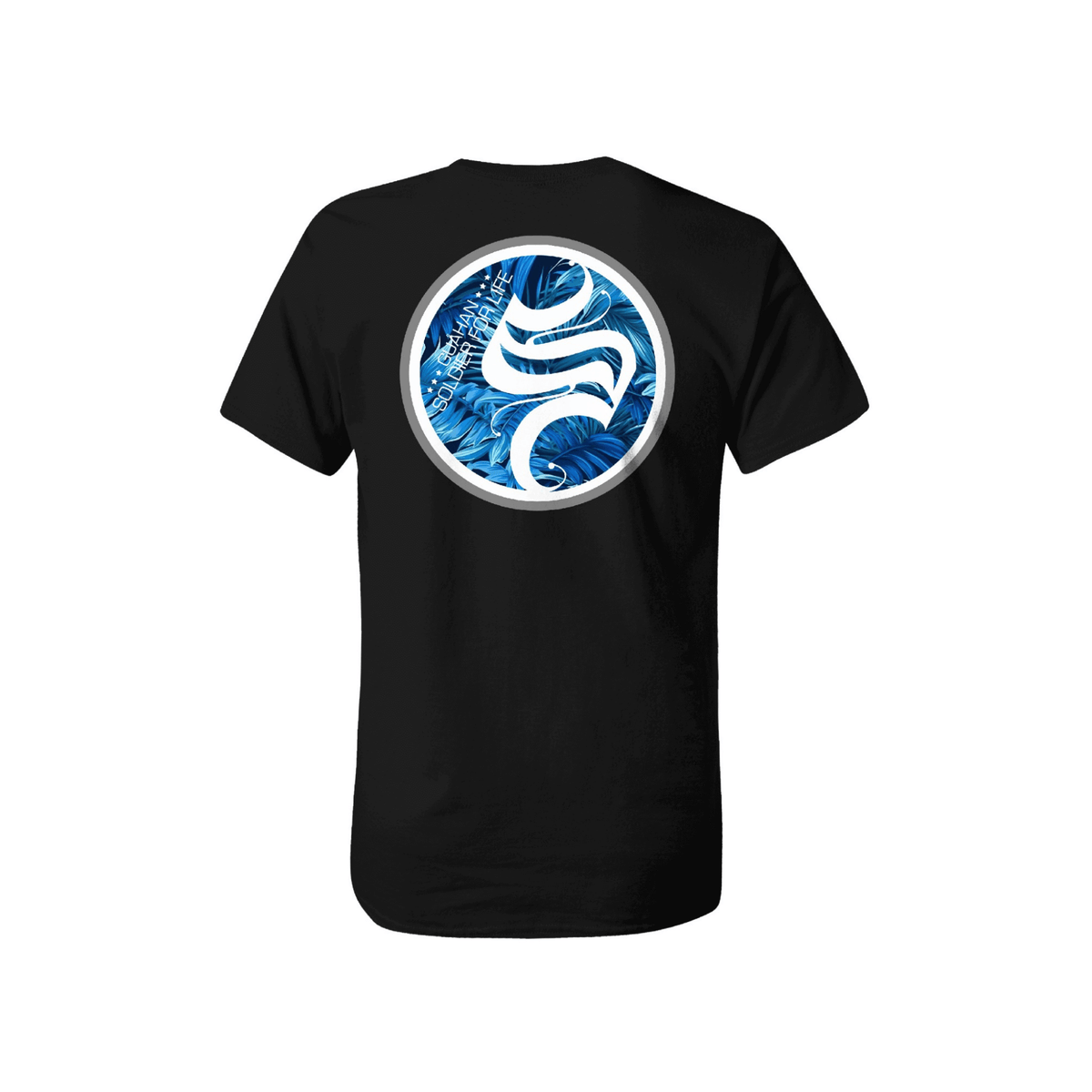 Guåhan Soldier Men’s “C1. Tropical Blue” T-shirt