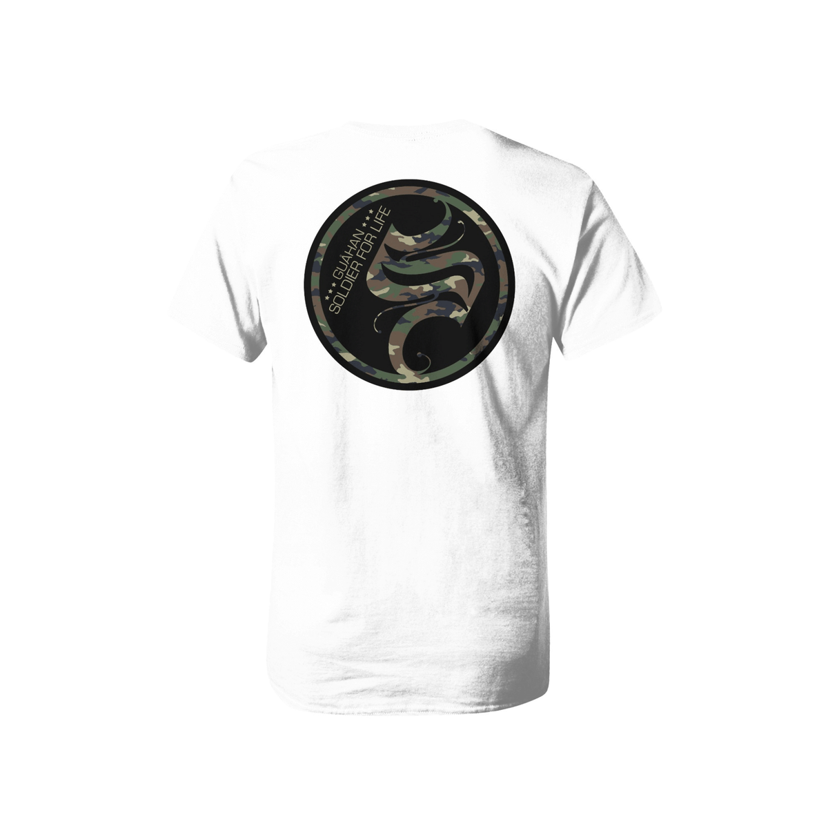 Guahan Soldier Men’s "C1" White T-shirt