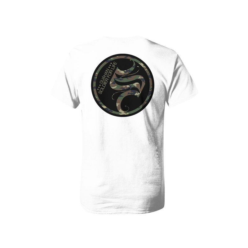 Guahan Soldier Men’s "C1" White T-shirt