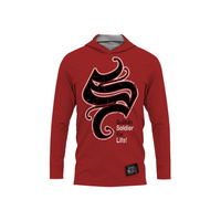 Guåhan Soldier Men’s "Big S" Long Sleeve Hoodie