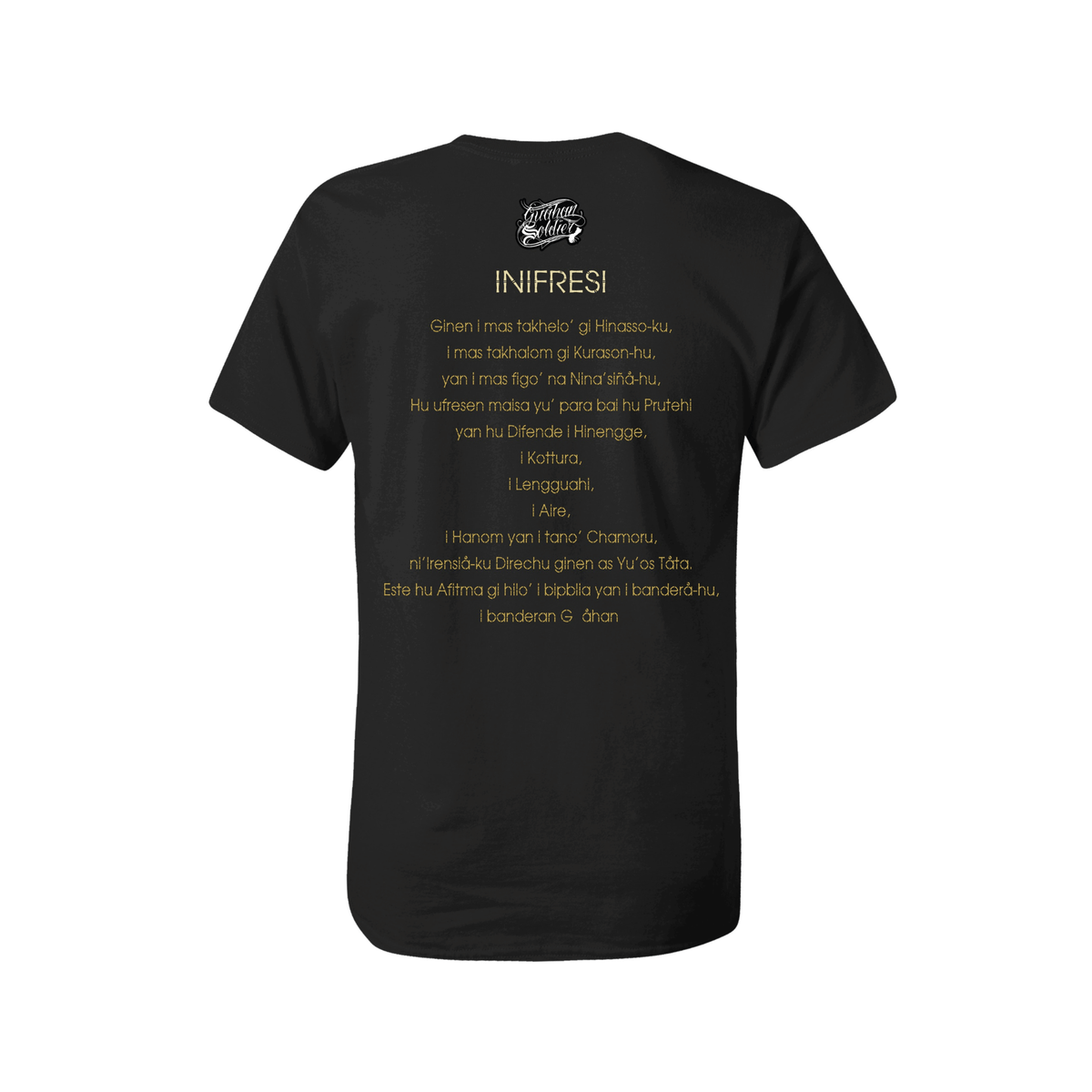 Guåhan Soldier Men’s “Inifresi V.1” T-shirt