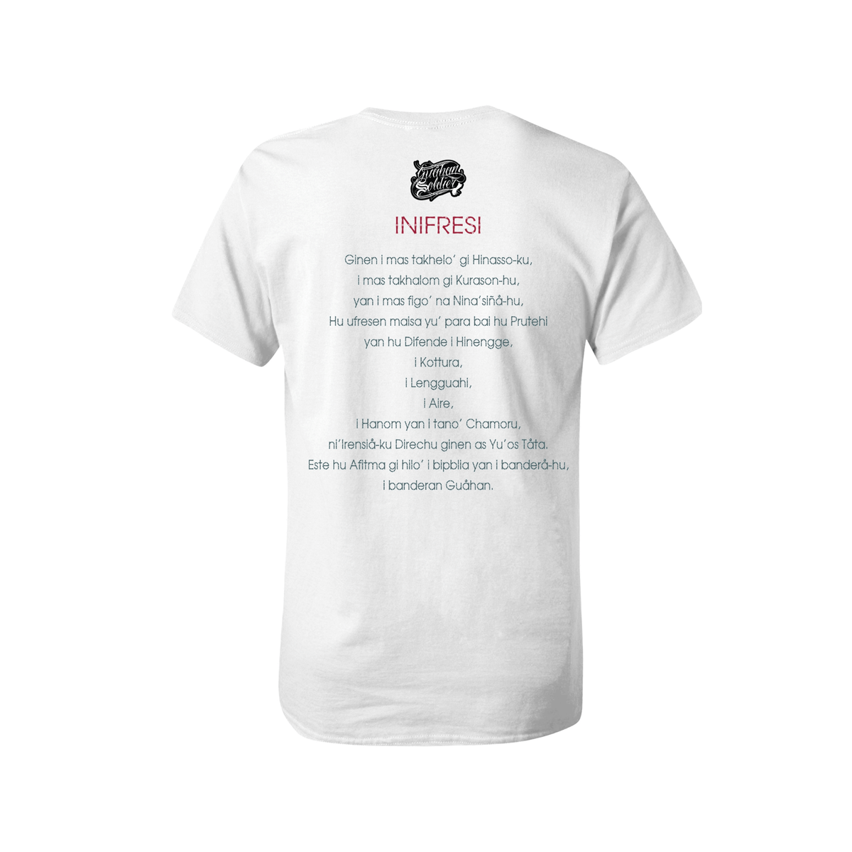 Guåhan Soldier Men’s “Inifresi V.1” T-shirt