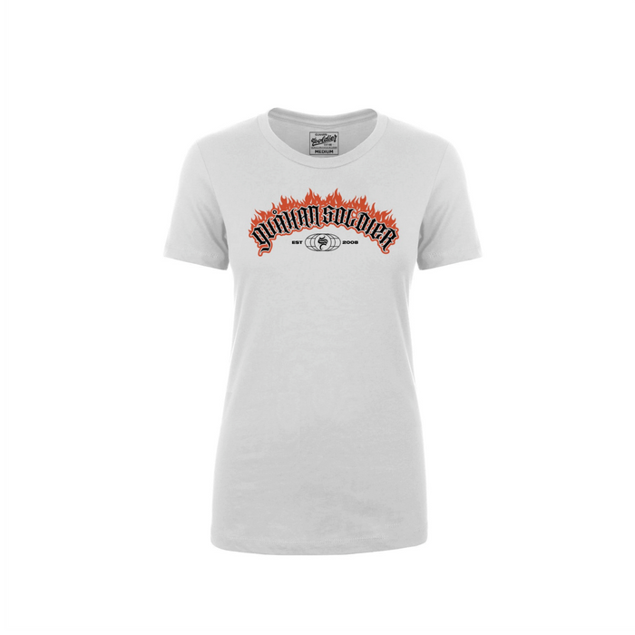 Guåhan Soldier Women’s “Spark of Faith” T-shirt
