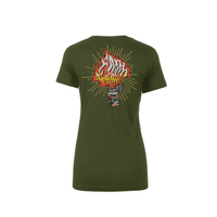 Guåhan Soldier Women’s “Spark of Faith” T-shirt
