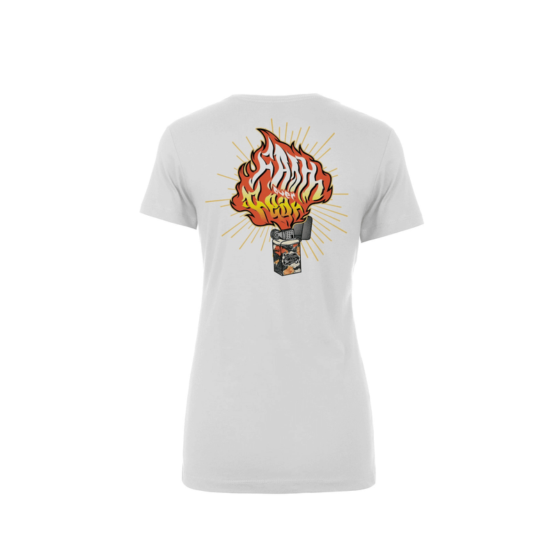 Guåhan Soldier Women’s “Spark of Faith” T-shirt