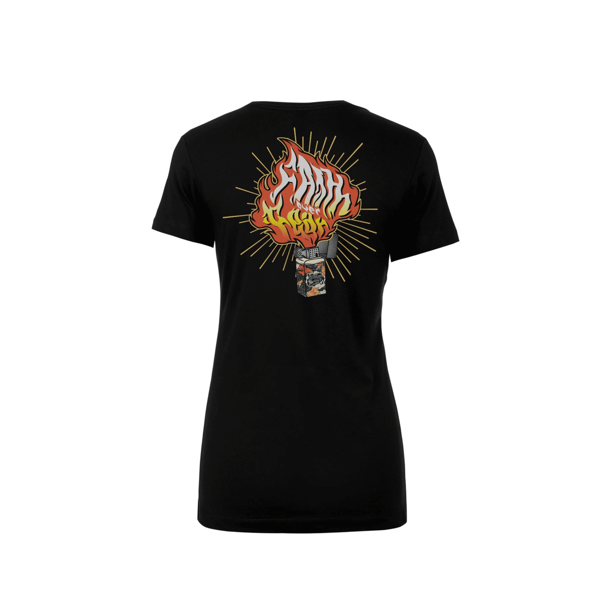 Guåhan Soldier Women’s “Spark of Faith” T-shirt