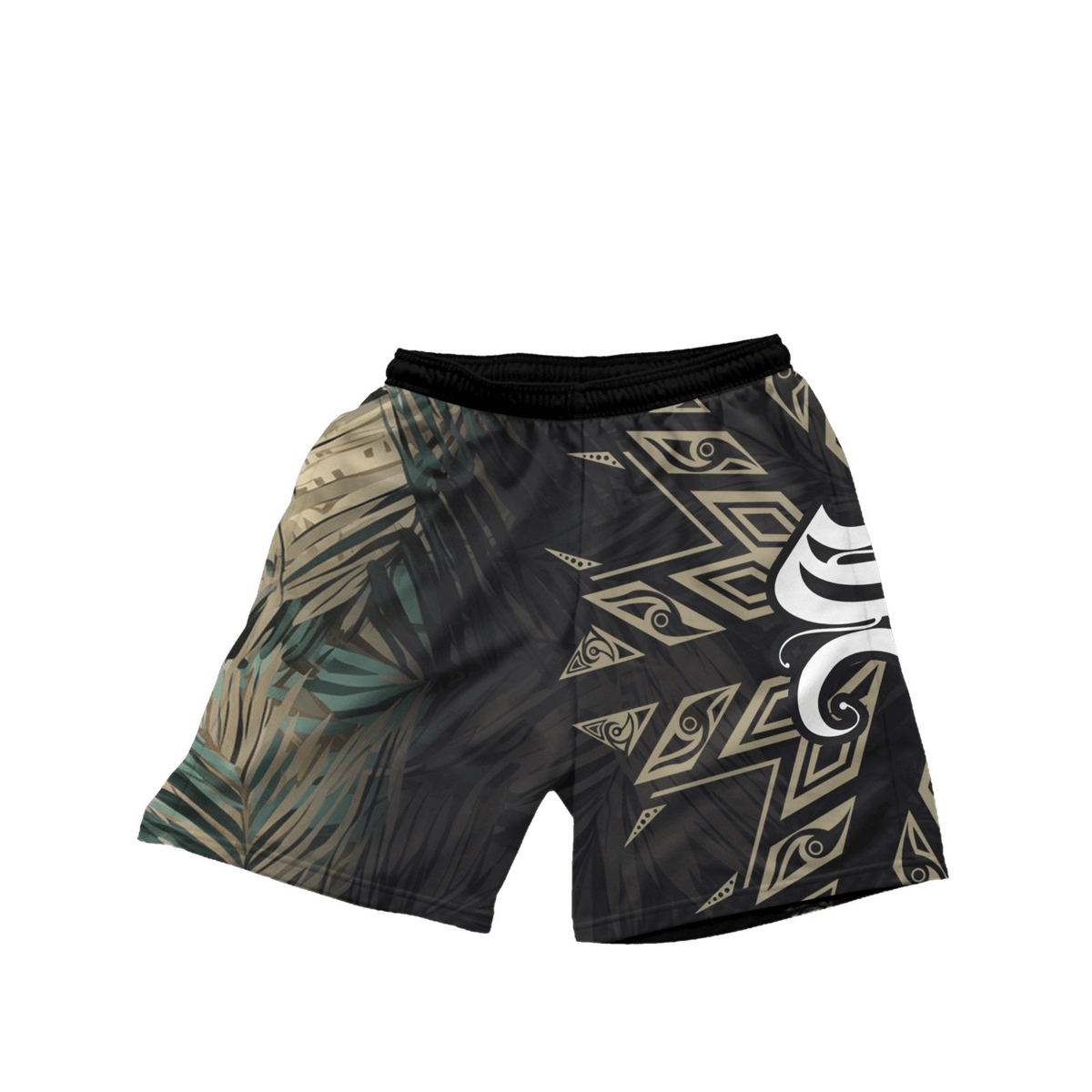 Guåhan Soldier Men’s "S" Tribal Palm Volley Shorts