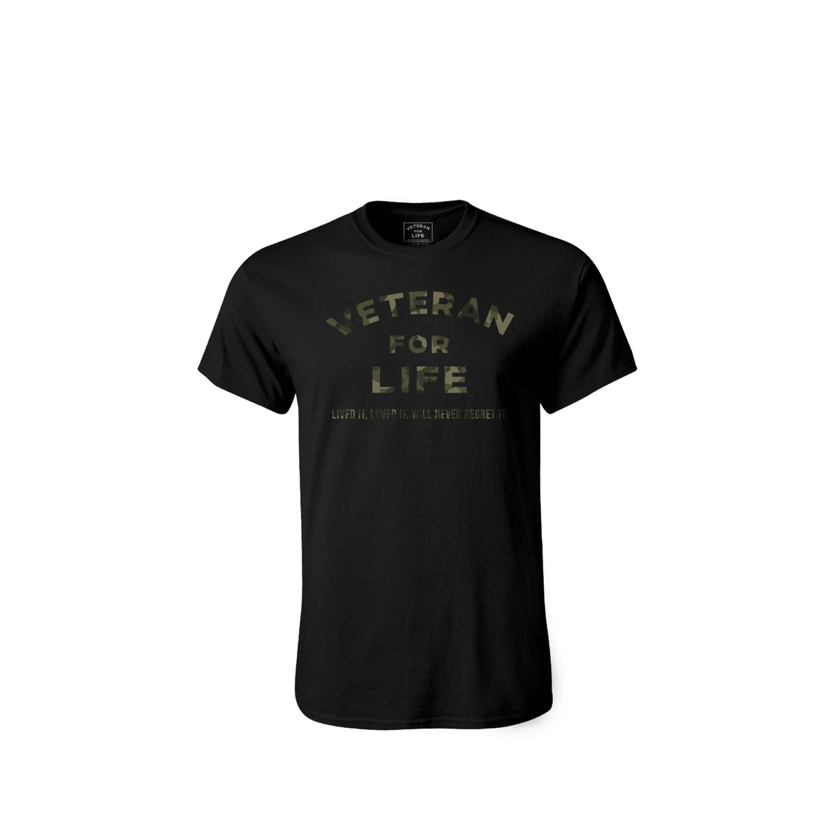 VFL Men's Patriotic Camo Premium Cotton Tee