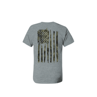 VFL Men's Patriotic Camo Premium Cotton Tee
