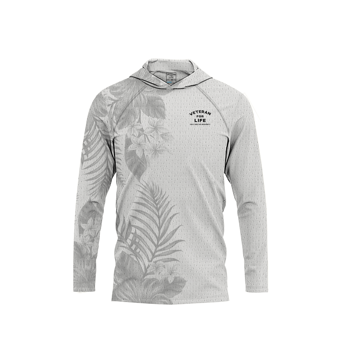 VFL Men’s Floral Paradise Drifit Hooded Long Sleeve