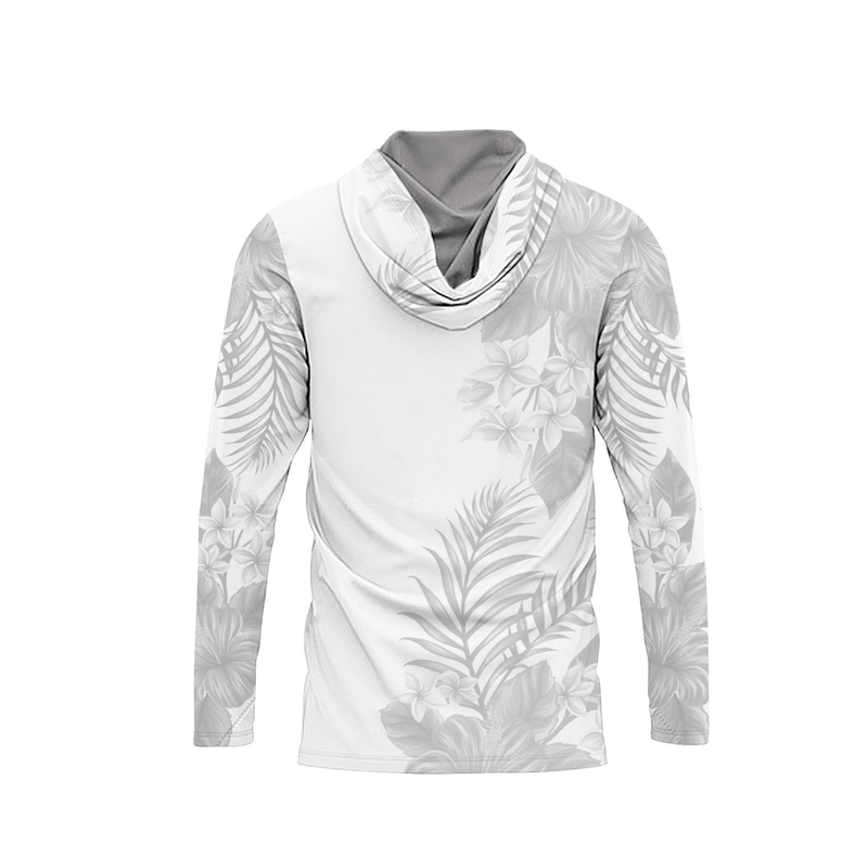 Guåhan Soldier Men’s "Guåhan Floral" Long Sleeve Hoodie