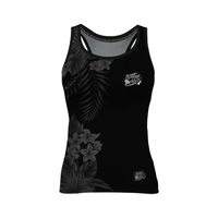 Guåhan Soldier Women’s "Guahan Floral" Racerback