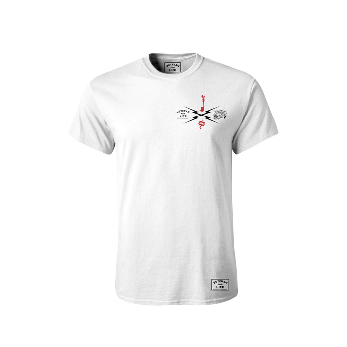 Guåhan Soldier x Veteran For Life Men’s “Electric Collab” T-shirt